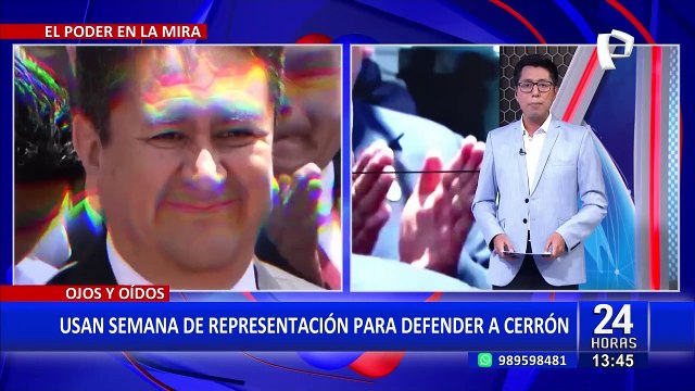 Congresistas de Perú Libre usan semana de representación para defender a Vladimir Cerrón