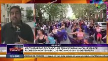 Comparsas en el carnaval de Uruguay