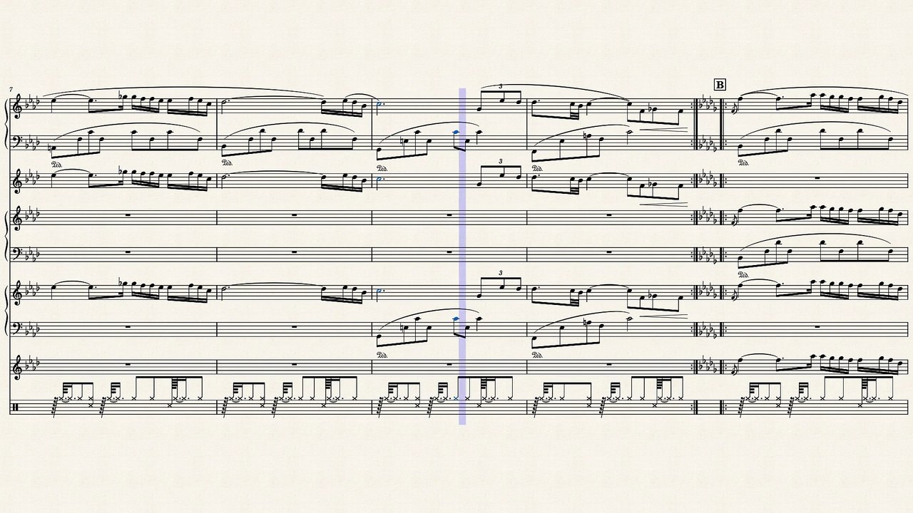 A COMME AMOUR Richard Clayderman With Instruments ,,Music compuser by Maher Elghamry