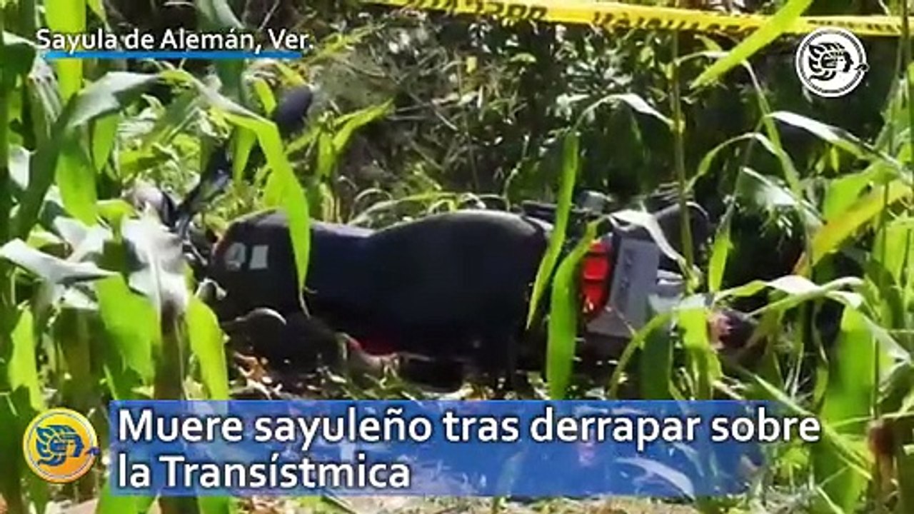 Muere sayuleño tras derrapar sobre la Transístmica