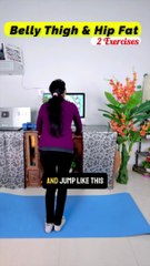 Burn Belly Fat, Hip Fat , Thigh Fat in no time