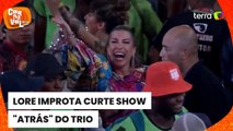 Carnaval 2024: Lorena Improta acompanha trio de Leo Santana