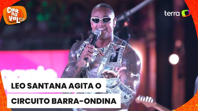 Carnaval 2024: Leo Santana canta 'Posturado e Calmo' em Salvador