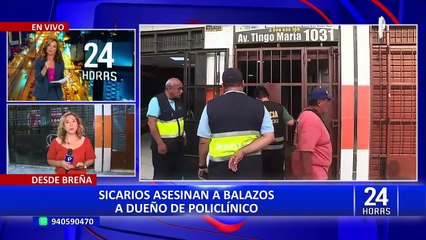 Terror en Breña: Empresario es asesinado dentro de su policlínico