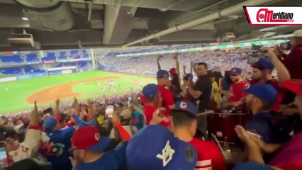 Serie del Caribe: así se vivió el último out del duelo de Tiburones y Curazao