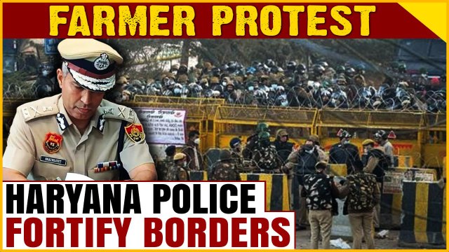 Farmers’ Protest: High security measures at Haryana-Punjab border ahead of Feb 13 march | Oneindia