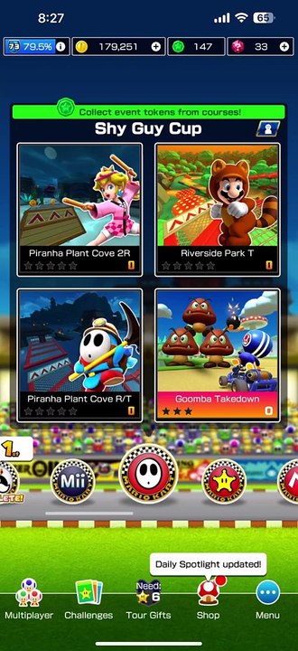 Mario Kart Tour - Shy Guy Cup Gameplay (Exploration Tour 2024)