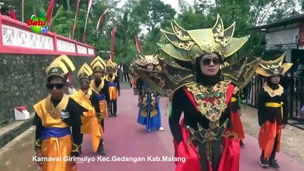 PERINGATAN HUT RI KE 78 - KARAVAL GIRIMULYO KECAMATAN GEDANGAN KABUPATEN MALANG -