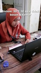 Sistem Kerja 30-7-30