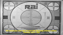 Monoscope RAI shot with Fernseh KOD Image Orthicon camera (Ex NOS TV )11 07 2019