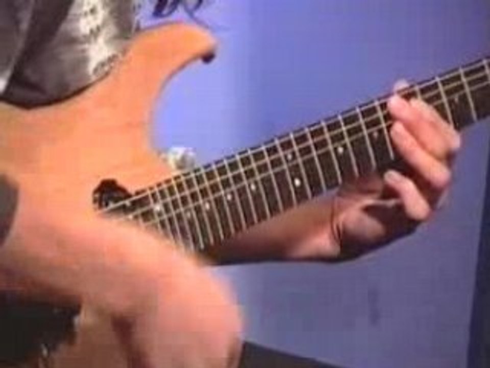 Grooves hard/funk/fusion a la guitare - volume 1