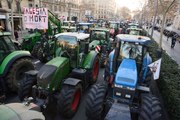 Los agricultores empiezan su cuarto día de protestas con menos tractores