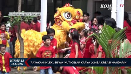 Rayakan Imlek, Siswa  Ikuti Gelar Karya Lomba Kreasi Mandarin