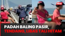 Suami isteri lagak samseng di Jambatan Pulau Pinang dihukum