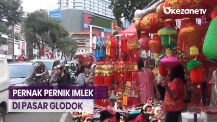 Pernak Pernik Imlek di Pasar Glodok Ramai Diburu Jelang Imlek