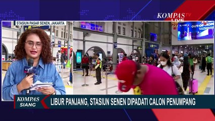 97 Ribu Tiket Kereta Api Keberangkatan dari Stasiun Senen Ludes Terjual