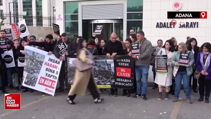 Adana'da 96 kişiye mezar olan binanın müteahhidi tahliyesini istedi