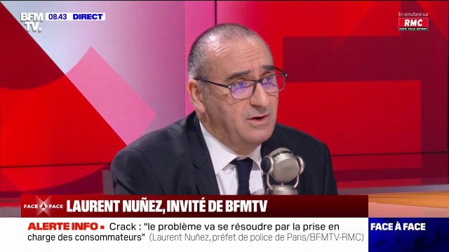 Laurent Nuñez: La délinquance, elle baisse significativement sur l'agglomération parisienne