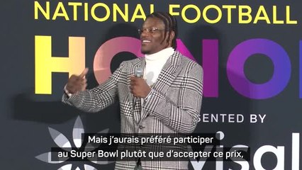Ravens - Jackson : "J'aurais préféré participer au Super Bowl plutôt que d'accepter ce prix"