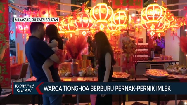 Jelang imlek, Warga Tionghoa Berburu Pernak-Pernik Imlek