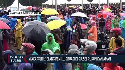 Wakapolri : Jelang Pemilu, Situasi Di Sulsel Rukun Dan Aman