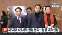 제3지대 4개 세력 합당 합의…당명 '개혁신당'