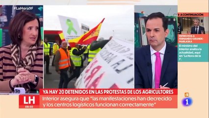 Vean las indignantes declaraciones de una tertuliana de TVE que intenta ridiculizar a los agricultores