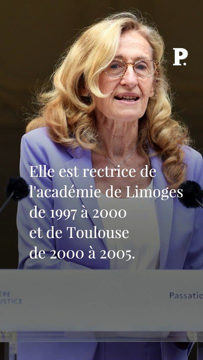 Le portrait de Nicole Belloubet