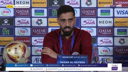 المؤتمر الصحفي لمنتخب قطر