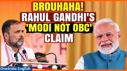 BJP Denounces Rahul Gandhi's 'PM Modi Not OBC' Claim as 'Blatant Lie' | Oneindia News