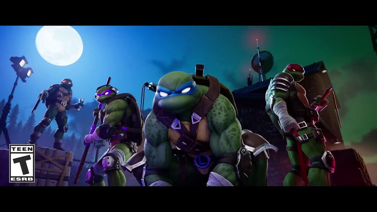 Fortnite x TMNT Present Turtles Kick Baddie Butt - Cinematic Short ...