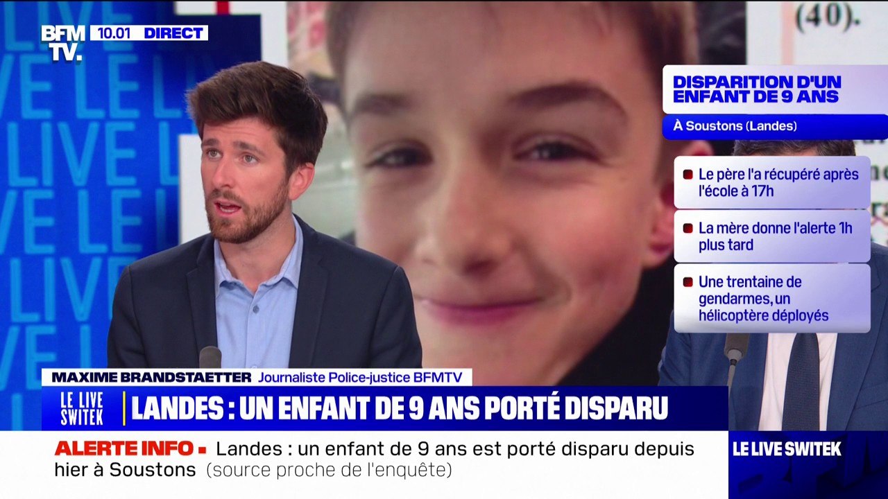 Landes: un enfant de 9 ans porté disparu avec son père