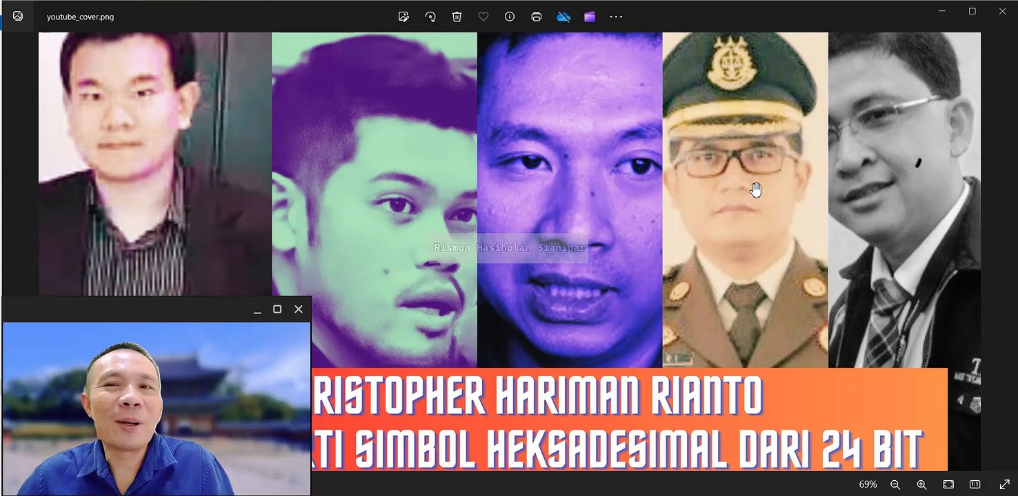 CHRISTOPHER HARIMAN RIANTO TAK MENGERTI SIMBOL HEKSADESIMAL DARI 24 BIT KODE WARNA PADA FRAME