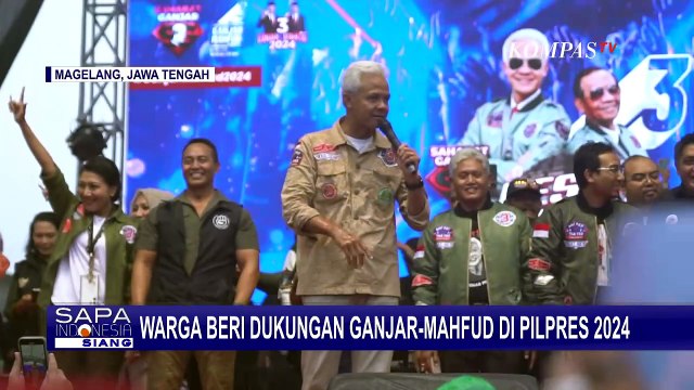 Warga Magelang Hadiri Pesta Rakyat Ganjar-Mahfud ke-31, Siap Kawal Kemenangan!