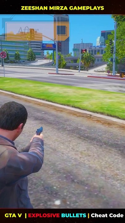 GTA 5 Cheat Code | Explosive Bullets | Zeeshan Mirza Gameplays (ZMG) #gtav #gta5 #cheatcodes