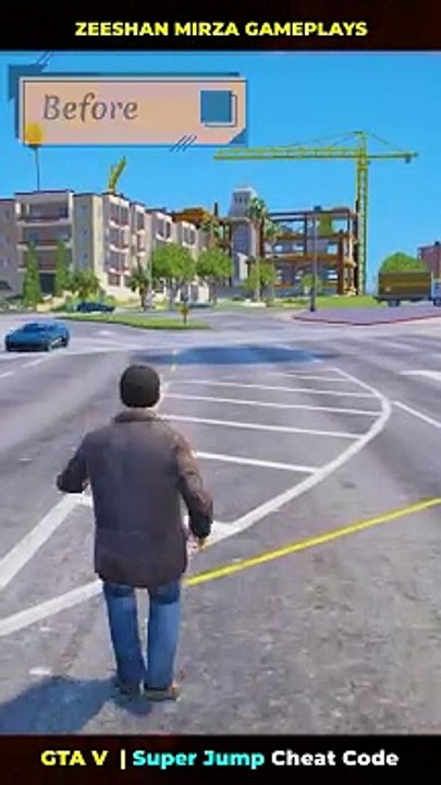 GTA 5 Cheat Codes | Super Jump | Zeesahn Mirza Gameplays (ZMG) #gtav #gta5