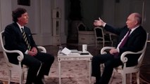 Ce qu’il faut retenir de l’interview inédite de Poutine par le journaliste américain Tucker Carlson