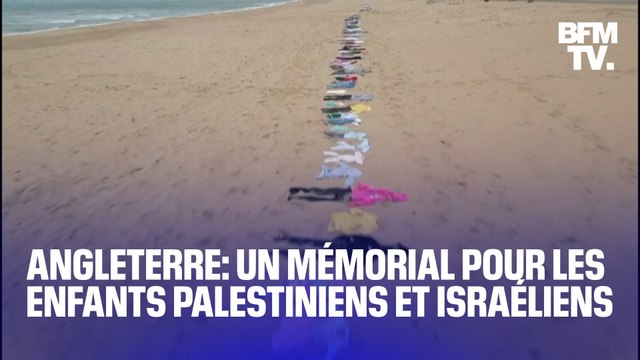 Royaume-Uni: plus de 11.000 vêtements disposés sur 5km en mémoire aux enfants palestiniens et israéliens tués depuis le 7 octobre