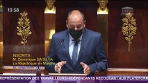 Discours en hémicycle de Dominique Da Silva | PJL plateformes