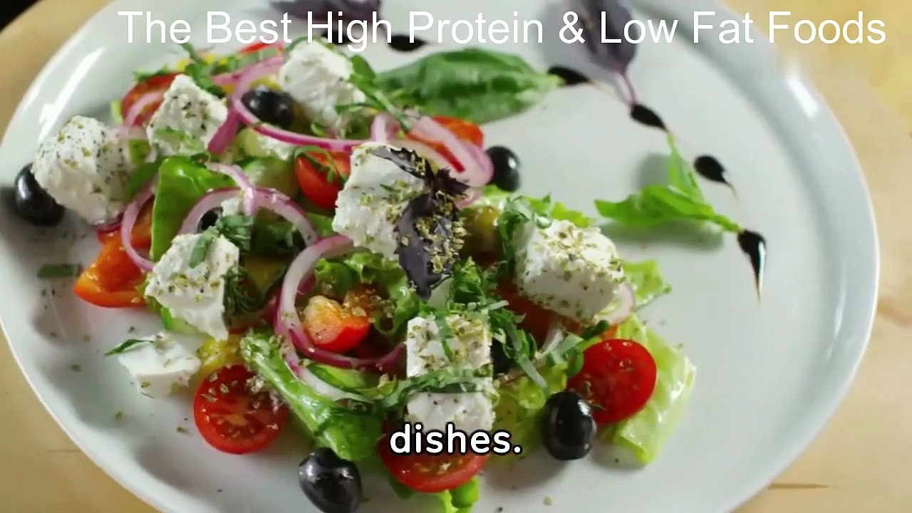 The Best High Protein & Low Fat Foods