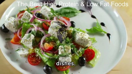The Best High Protein & Low Fat Foods