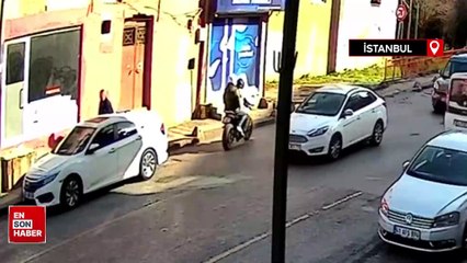 Kağıthane’de tekel bayi önüne patlayıcı atan şüpheliler kamerada