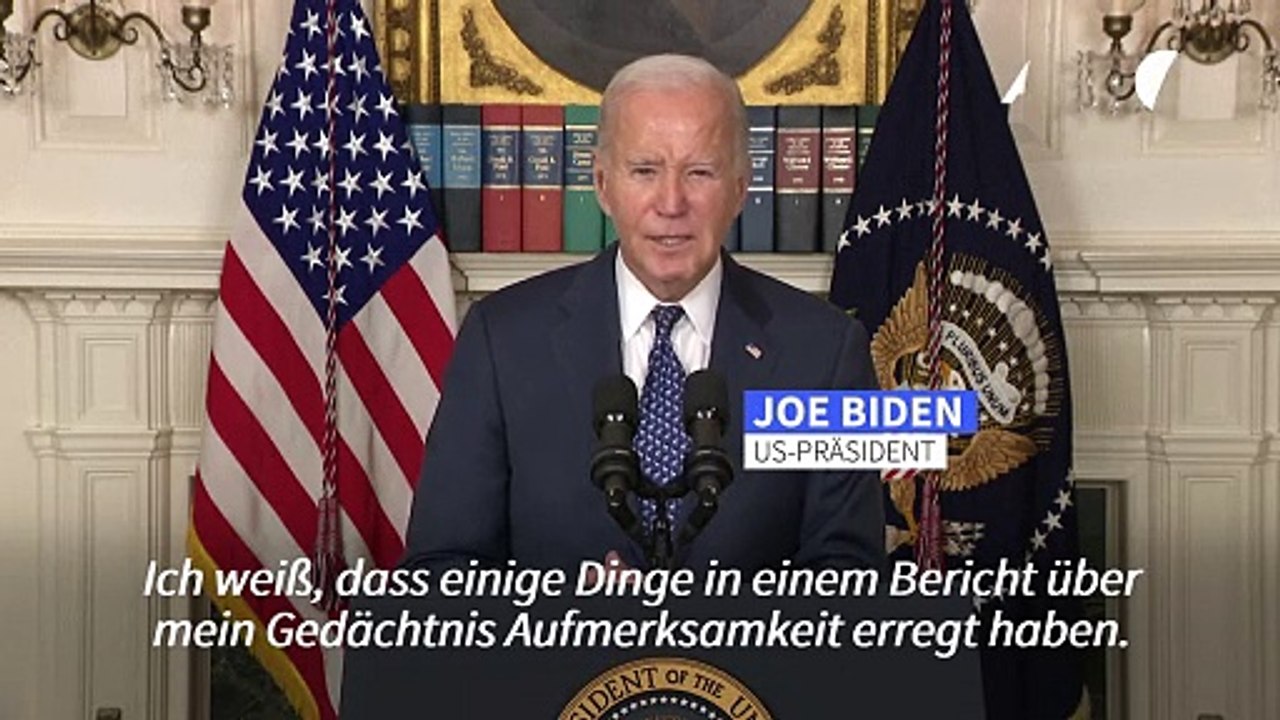 'Wie zur Hölle...': Bidens Wutausbruch über Frage nach totem Sohn