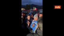 Salvini incontra gli agricoltori all'Aquila: 