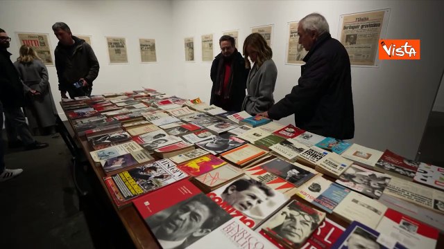 Politica unica possibile soluzione ai problemi . La dedica di Meloni a mostra su Enrico Berlinguer