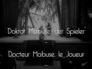 Docteur Mabuse le joueur Bande-annonce (EN)