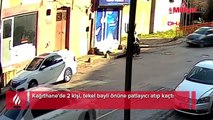İstanbul'da şoke eden olay: Tekel bayi önüne patlayıcı atıp kaçtılar