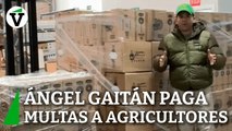 Ángel Gaitán, un conocido mecánico en las redes sociales, pagará las multas de los agricultores