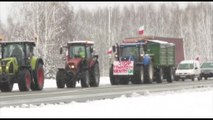 La protesta dei trattori in Polonia, bloccato il centro di Poznan