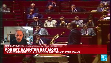 Mort de Robert Badinter : "le plus grand garde des Sceaux que la Vè République ait connu"